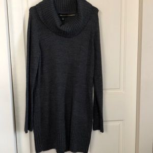 Gray sweater dress size Large
